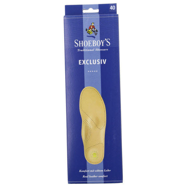 Exclusiv Einlegesohlen 36-52 Braun